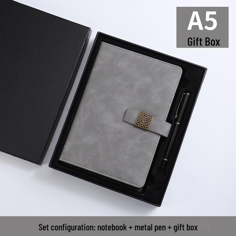A5 Portable Business & Student Meeting Notebook Gift Set