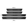 Carbon Fiber Car Door Threshold Sill Protector Trunk Stickers For Leapmotor T03 S01 B10 C11 C10 C16 C01 Car Accessories