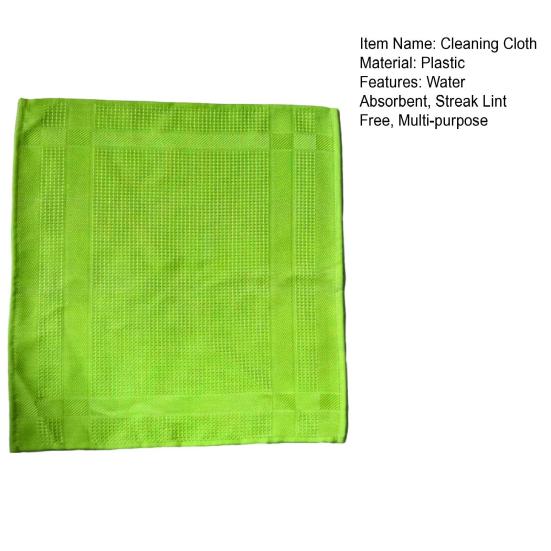 Yousheng Microfiber Cleaning Cloth Water Absorbent Washing Cloth Lint Free Streak Free Cleaning Rag Towel for Car Kitchen Window