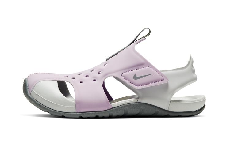 Nike Sunray Protect 2 Low top Sandal Purple Gray Kids 943826-501 35