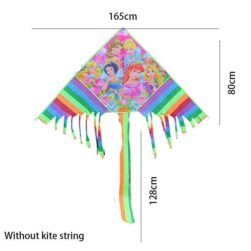 Weifang Neuer Stil Drachen Großhandel Kinder 1,7 m Regenbogen-Drachen mit langem Schwanz