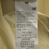 Maison Margiela 16SS Made In Romania Long Sleeve Cotton Shirt 48 Beige Men's Used