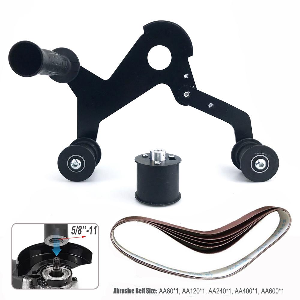 Mini Belt Sander DIY Sanding Machine Stainless Steel Tube Pipe Polisher Grinder Tool Sanding Polishing Grinding Machine