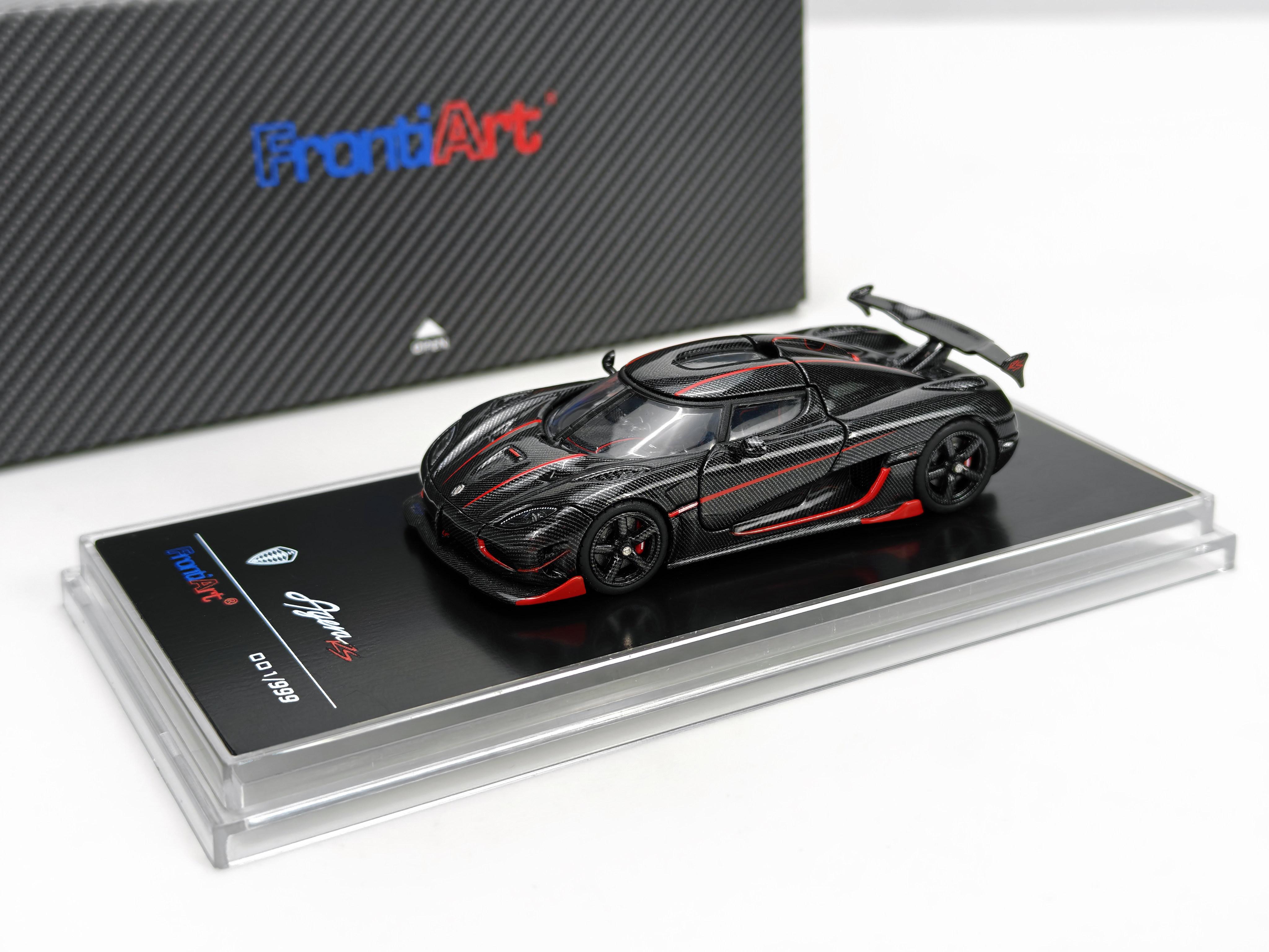 

Frontiart 1:64 Agera RS - A cast-pressed realistic alloy car model, a boys holiday gift toy, and an adult collection piece.
