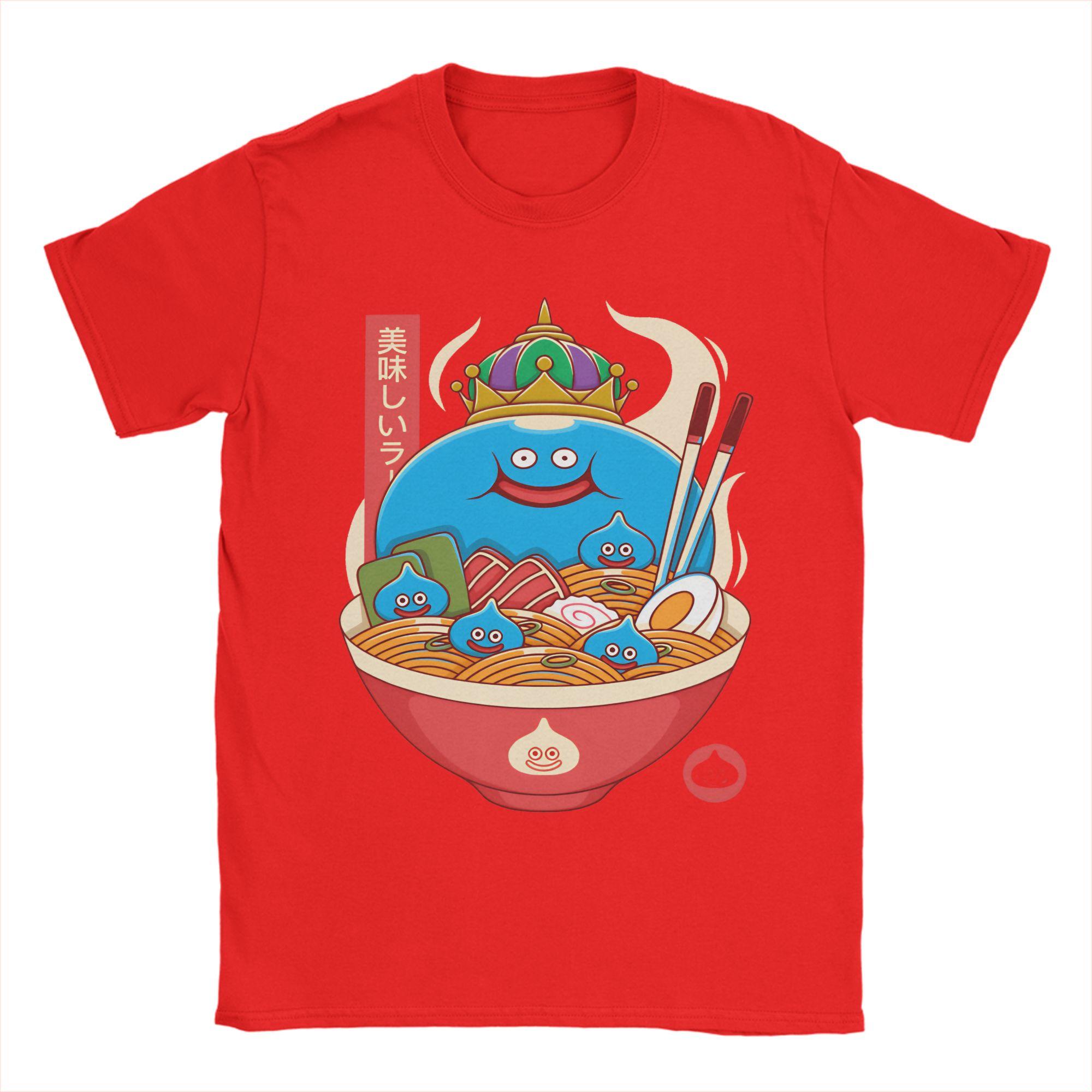 

Harajuku T Shirt Beach King Slime RaUnisex Anime Game Dragon Quest Hip Hop T Shirts for Unisex Y2K Basic Hot Sale Short Sleeve Tops S