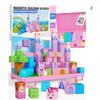 Magnetic Building Cubes: Educational Pink Castle Engineering Blocks