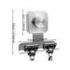 Square Suction Cup Razor Holder Removable Bathroom Shaver Hanger  Bathroom Wall Mount