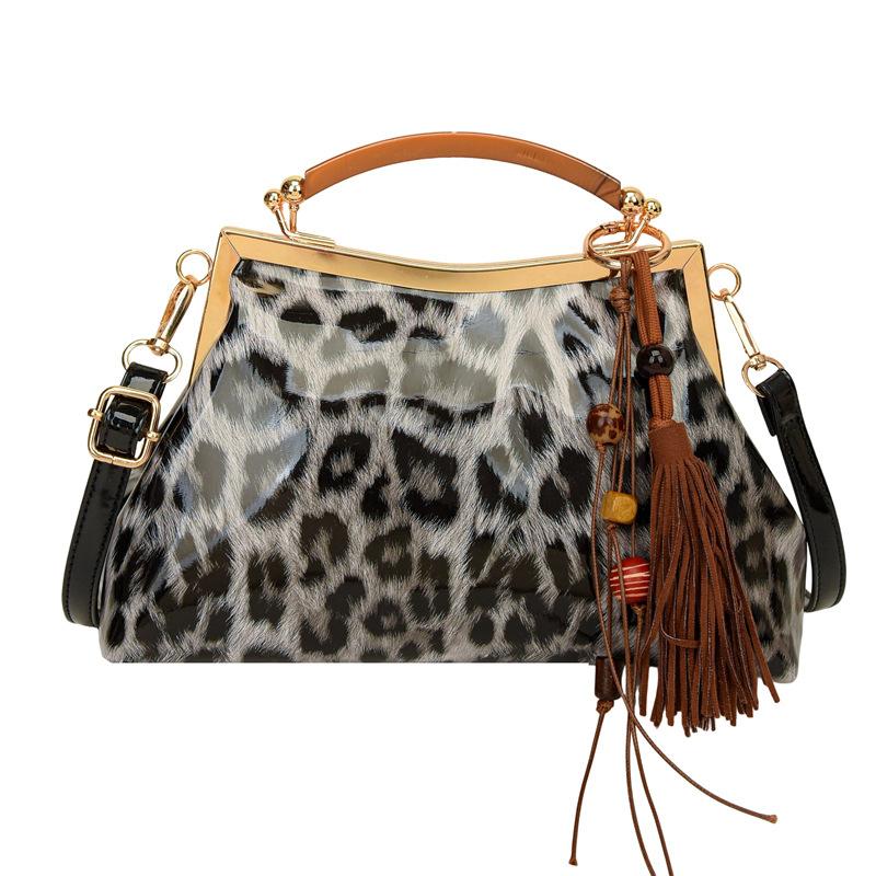 High-End, Einfach, Unregelmäßig, Personalisierte Leo-Print Damen Tasche, Modische Damen Tasche, Pendler Gürtel, Trendige Damen Tasche