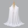 Nuovi Hijab Scialli in Chiffon con Diamanti Sciarpe Musulmane da Donna Copricapo con Strass Fasce Turbante Abbigliamento Islamico Bandana Liscia Bufandas