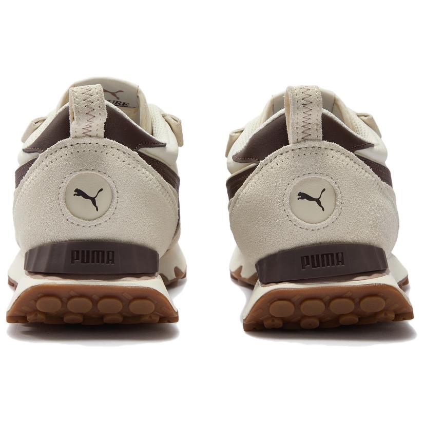 Puma Rider FV Casual Shoes Unisex Snow Chocolate Brown Warm White 408776-01