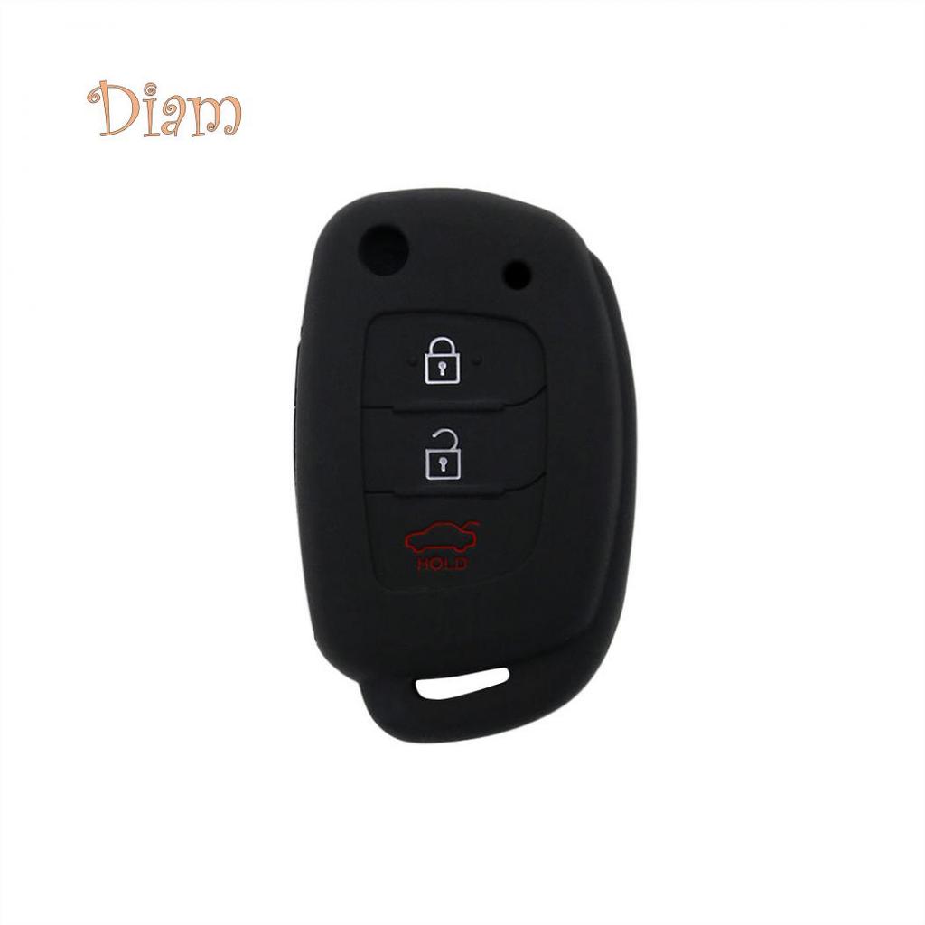 BH 3 Button Silicone Car Remote Flip Key Fob Shell Protect Cover Case for Hyundai Accessories