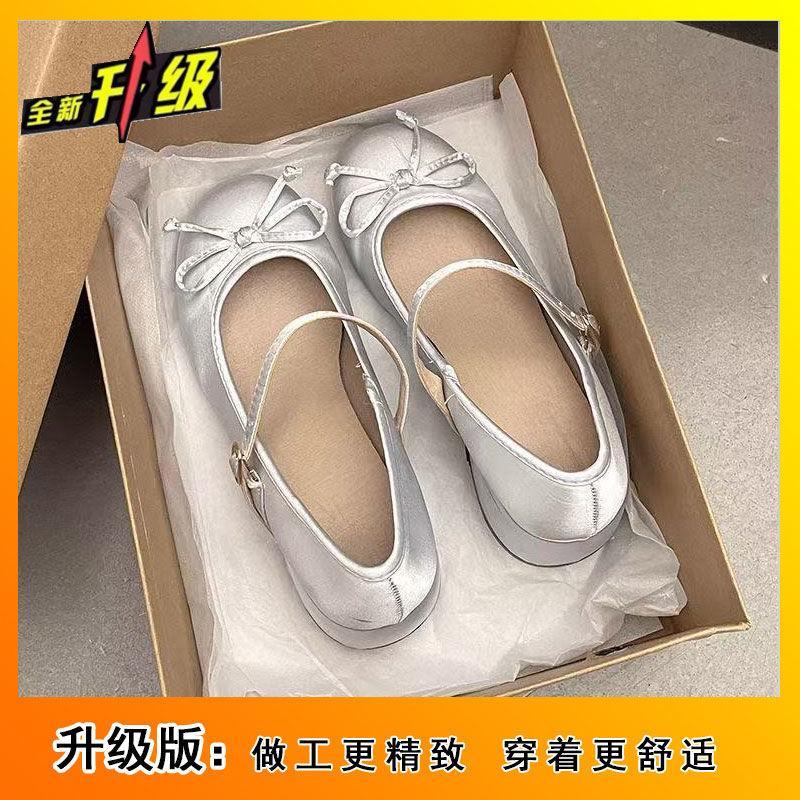 Spring and Autumn new single shoes women's French versatile small fragrant wind light mouth cheongsam thick heel buckle with round head Mary Jane