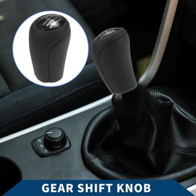 6-växlad Manuell Växelvred för Mazda 3 2010-2013 Konstläder Plast Svart