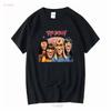 Baumwoll T-Shirt Das Sweet Fanny Adams Album Brian Connolly Steve Priest vintage Gewaschenes Oberteil Für Jeden Tag Leicht Dehnbar