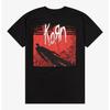 Korn Shadow Man T-Shirt Short Sleeve Cotton Black T-shirt Size S-5XL