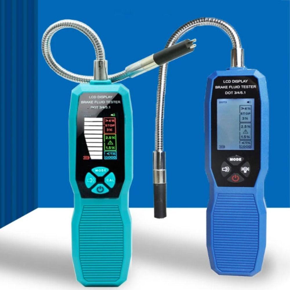 Color Screen Display Digital Brake Fluid Tester Automotive Diagnostic Tool  Professional Workshop