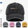 Pc Baseball Cap with Six HeartShaped Gradient Pattern Print Stylish and Beautiful Unisex Baseball Cap Adjustable Size Every