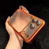 Transparent Matte Phone Case For For Iphone 17 16 1 14 13 Pro Max 16Pro 17Pro Camera Lens Protection Frosted Back Cover