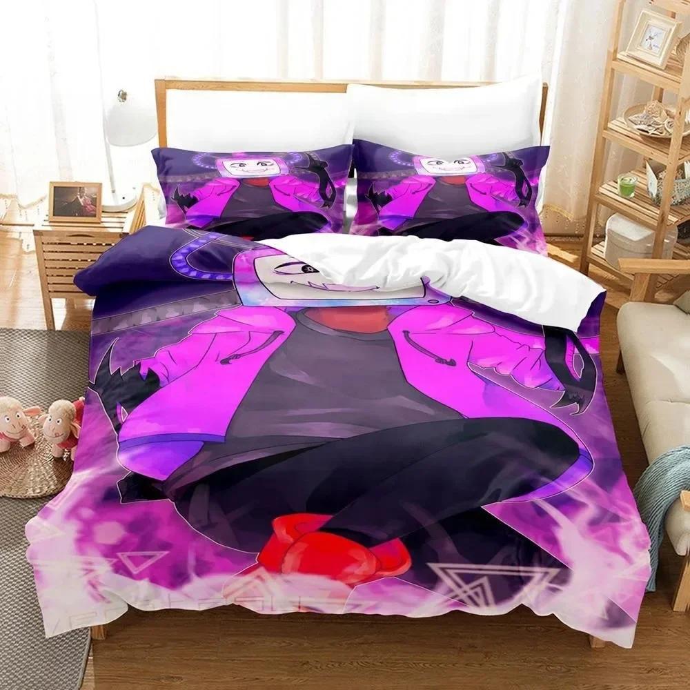 3D Anime Pyrocynical Bedding Set Single Twin Printed Bed Set With Pillowcase Bed Duvet Cover Single Double Queen Super King Size