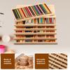 4/6 Layer Drawer Wooden Pencil Holder Artist Supply Storage Box Multifunction Pastel Pencils Stamps Paint Brush Organiser Box