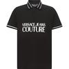 Versace Jeans Couture logo-print cotton polo shirt 74GAGT03-CJ01O-899