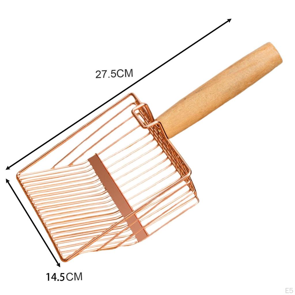 Łopatki do żwirku dla kotów, łopatki do przesiewania dla zwierząt, piasek do akwarium dla kociąt, dwie różne szczeliny(10mm/4mm)