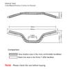 7/8" Handlebar For 17-18 BMW R Nine T RNineT 1200 Pure Urban G/S Scrambler