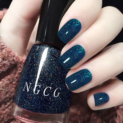 New 28 Color Nail Polish, No Baking, No Tearing, Oily, New Summer Color, Starry, Colorful, Purple