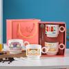 MOZHOU Creative Ceramic Coffee Mug Gift Set