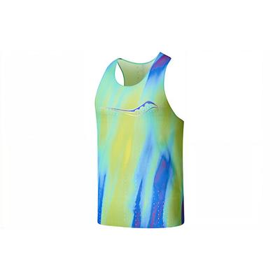 Performance Dry Moisture-Wicking Breathable Soft Comfortable Round Neck Sleeveless Tank Top Men Tops Bright-Blue Purple SC2239273A-PR20
