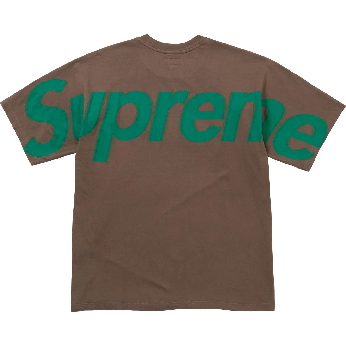 Supreme Intarsia S/S Top Brown XL