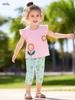 Little Maven Girls' European & American Style Summer Set - Cute Baby Outfit In Stock