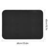 Fire Pit Mat Indoor Thicken Heatproof Mat 60x40CM Oil Proof Waterproof Floor Protector Fiberglass Texture for BBQ Grills