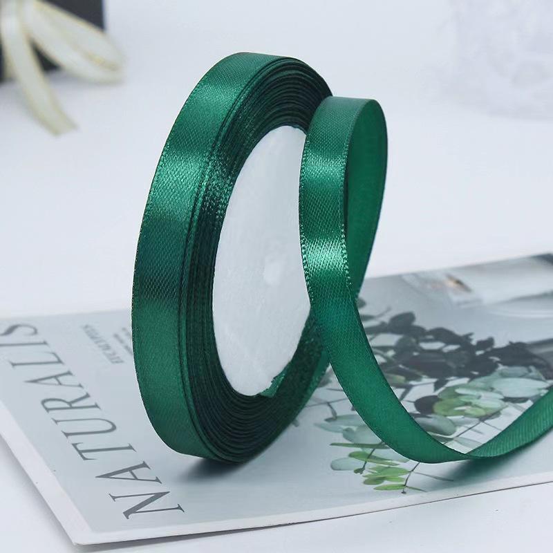 1Cm Ribbon Gift Wrapping Ribbon Cake Baking Ribbon Wedding Bow Accessories Ribbon