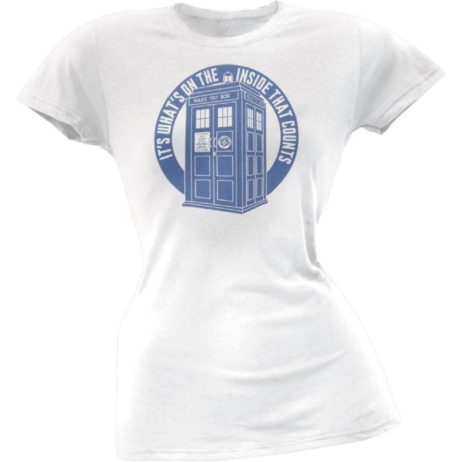 Доктор Кто - Что Внутри Футболка для юниоров S