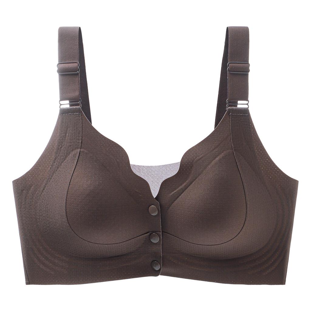 The Front Buckle Is Light, Breathable and Seamless, Comfortable To Gather, and the Upper Support Is Anti-sagging Without a Steel Ring Bra.
