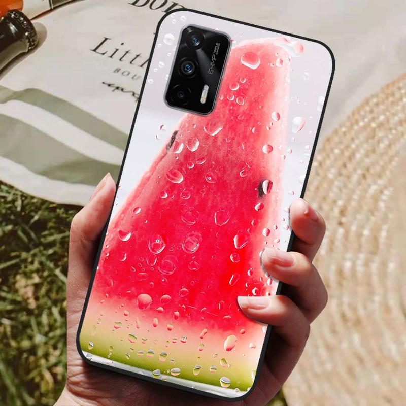 Für Realme Q3 Pro 5G Hülle Wolf Cartoon Silikon Weiche TPU Rückseite Für Realme Q3 Pro 5G Handyhüllen Realme Q3Pro 5G Fundas Coque