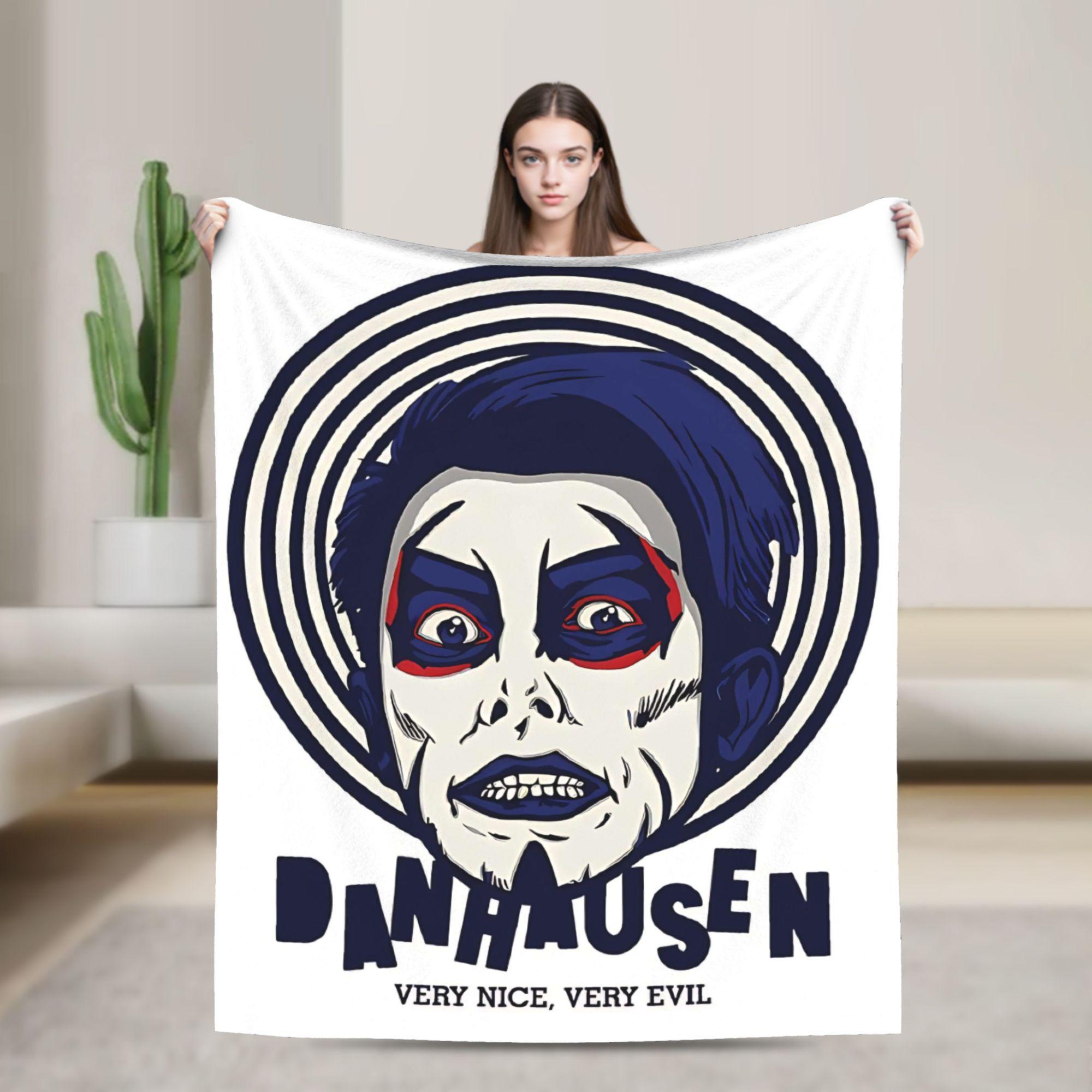 Happy Adults Toys Unisex Danhausen Comfortable Blanket Funny Travel Car Bedding Throws Home Decor Flannel Bedspread Sofa Bed Cover
