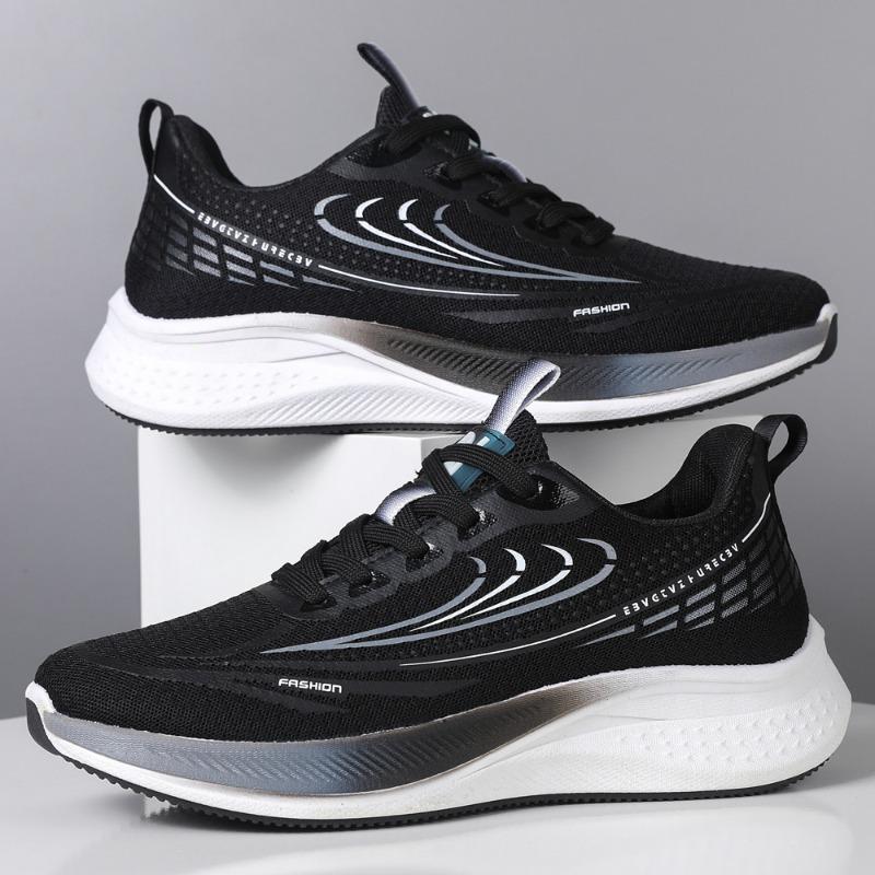 Spring and Summer New Non-slip Soft-soled Tide and Casual Sports Shoes Men's Lightweight Thick-soled Running Men's Shoes
