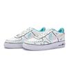 Nike Air Force 1 811 Manufacturing, Cloud Fantasy Low Top Skateboard Shoes Women's White Blue Black DH2920-111(Team80-)