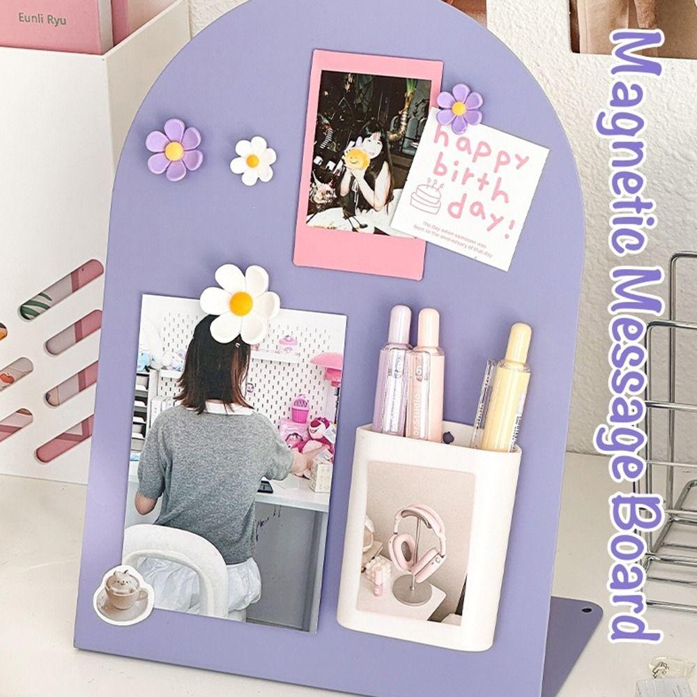 Large Capacity Storage Board Vertical Entrance Display Board  Office Home Desktop Ornament