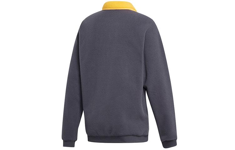 Adidas Originals Adv Block Fle Colorblock Sweatshirts Men's Gray Stand Collar Moderate GD5600