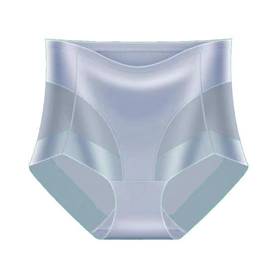 

Tummy Control Shapewear Panties for Women High Waisted Full Coverage Underwear Seamless Body Shaper Briefs S синій