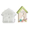 Easter Bird House Candle Silicone Molds Heat Resistant for Resin Casting Making Candle Soap Home Decoration Holiday Gift