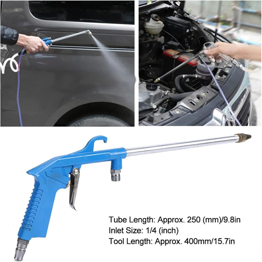 Car Engine Cleaner Tools, Auto Water Cleaning Nozzle Pneumatic Engine Cleaner Pneumatic Washer Gun Hose Wash Universal Car Wash Tool