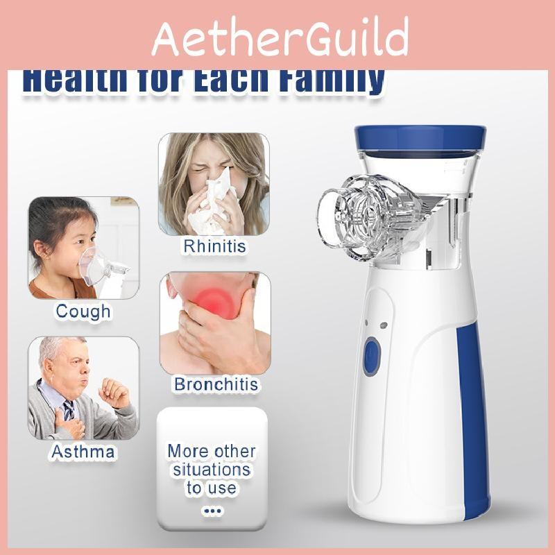 Silent Ultrasonic Handheld Face Nebulizer Portable Household Tools Inhaler
