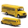 Alloy Vehicle Back Pull Toy School Model Gift