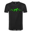 Funny Heartbeat English Bull Terrier Dog T Shirt Men Custom Pattern Cotton Short Sleeve Man Joke Present Tshirt Christmas