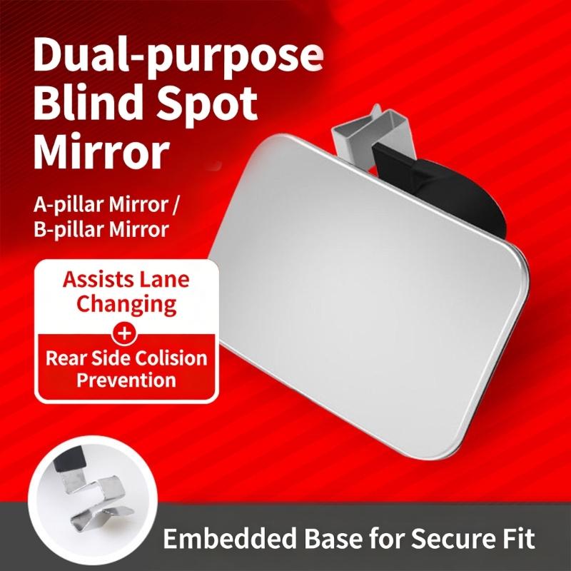 Shatterproof ABS Frame Glass Convex Rearview Mirror For Enhanced Motorcycles Vehicle Visibility And Easy Installation