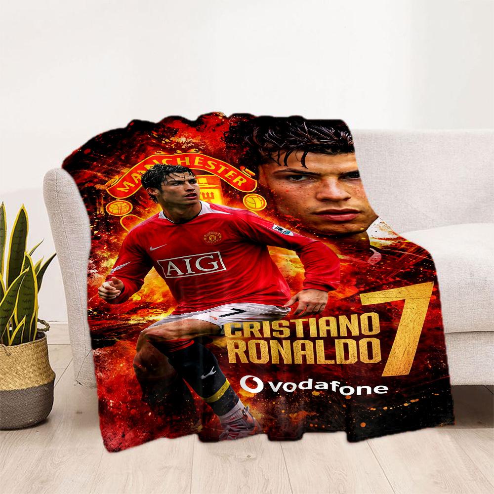 Cristiano Ronaldo Manchester Blanket Ultra-Soft Great for Office Chair Chair Livingroom for All Seasons Modern